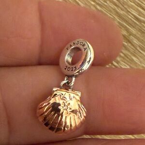 Pandora Silver Seashell Dangle Charm